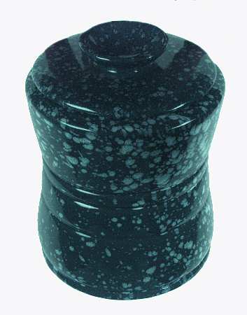 Country Blue Drip Jar & Lid (No Strainer)