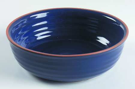 Colorworks Navy Blue Coupe Soup Bowl