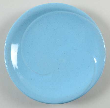 Lazy Bones Blue Bread & Butter Plate by Frankoma