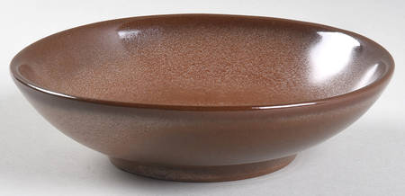 Lazy Bones Brown Satin Coupe Soup Bowl