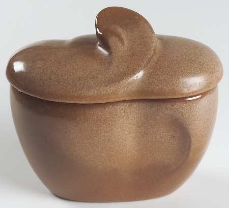 Lazy Bones Cinnamon Sugar Bowl & Lid by Frankoma