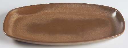 Lazy Bones Cinnamon 11" Oval Serving Platter