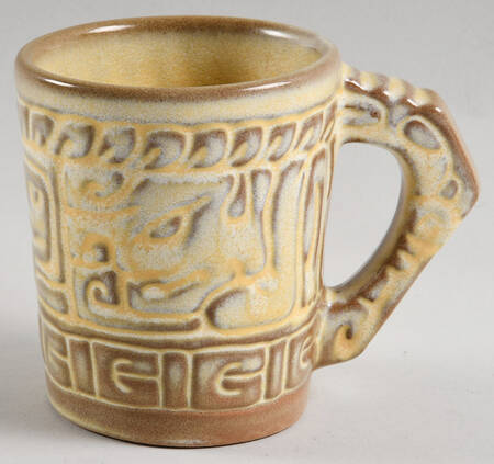Mayan Aztec Desert Gold Mug