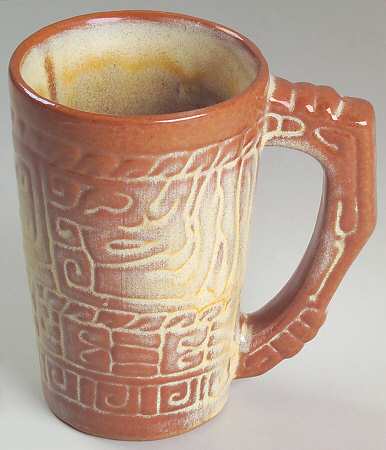 Mayan Aztec Desert Gold Grandmug