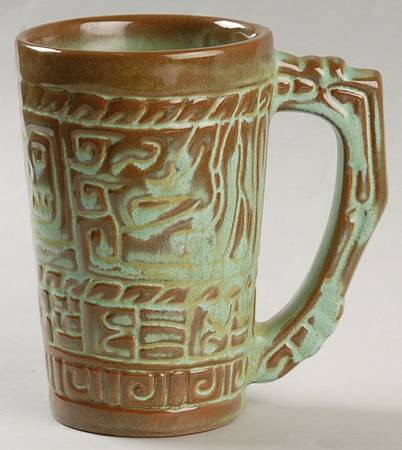 Mayan Aztec Prairie Green Grandmug