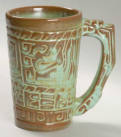 Mayan Aztec Prairie Green Grandmug