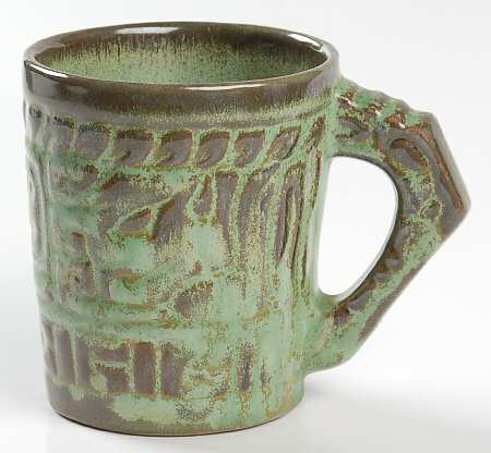 Mayan Aztec Prairie Green Mug