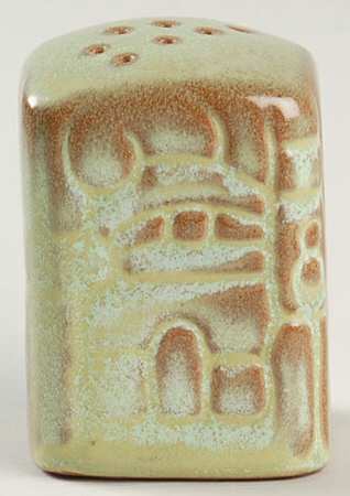 Mayan Aztec Prairie Green Pepper Shaker