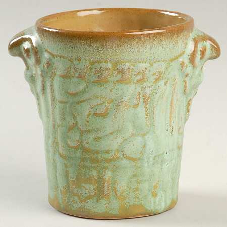 Mayan Aztec Prairie Green Open Sugar Bowl