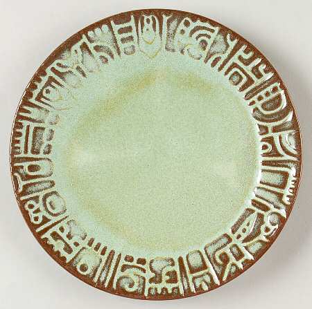 Mayan Aztec Prairie Green Salad/Bread & Butter Plate