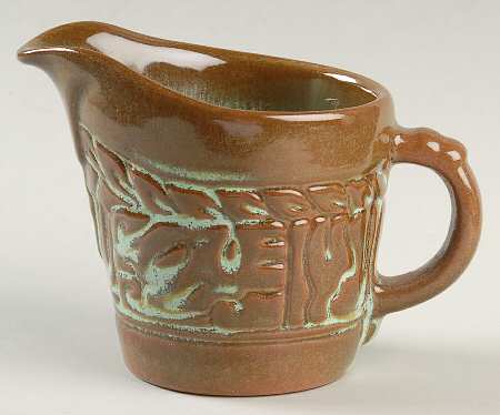 Mayan Aztec Prairie Green Creamer