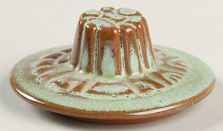 Mayan Aztec Prairie Green Lid for Sugar Bowl