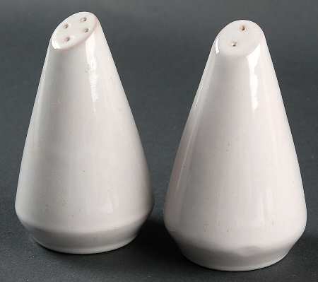 Mayan Aztec White Sand (Front and Back) Salt & Pepper Set