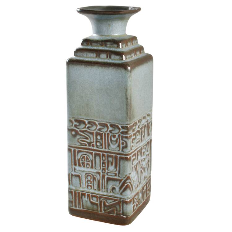 Mayan Aztec Woodland Moss Decanter No Stopper
