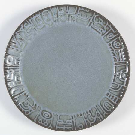 Mayan Aztec Woodland Moss Luncheon Plate