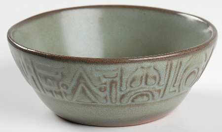 Mayan Aztec Woodland Moss Coupe Cereal Bowl