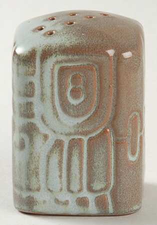 Mayan Aztec Woodland Moss Pepper Shaker