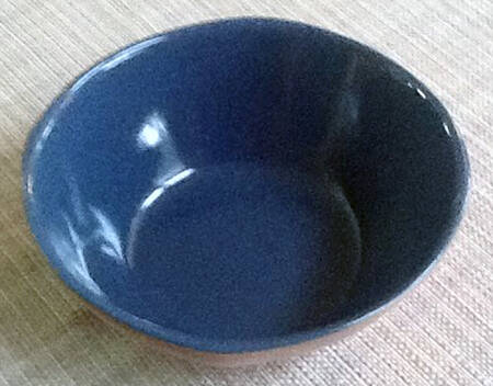 Native American Teal Coupe Cereal Bowl
