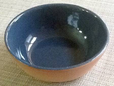 Native American Teal Coupe Cereal Bowl