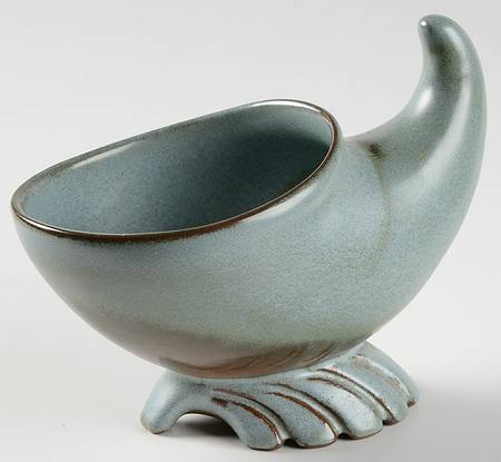 Plainsman Woodland Moss 6" Cornucopia Vase