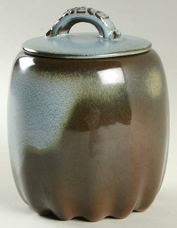 Plainsman Woodland Moss Sugar Canister & Lid