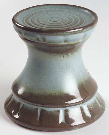 Plainsman Woodland Moss 4" Pillar Candleholder