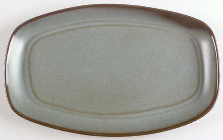 Plainsman Woodland Moss 14" Oval Serving Platter
