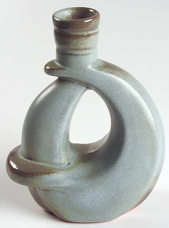 Plainsman Woodland Moss 5" Candlestick