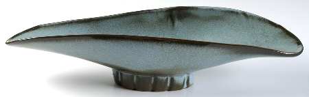 Plainsman Woodland Moss 16" Oval Freeform Bowl