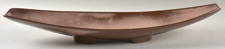 Plainsman Brown Oblong Footed Tray