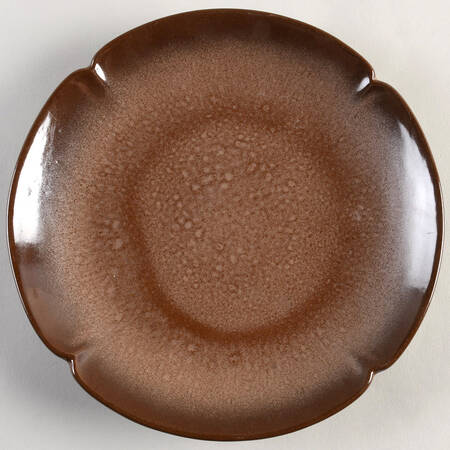 Plainsman Brown Luncheon Plate