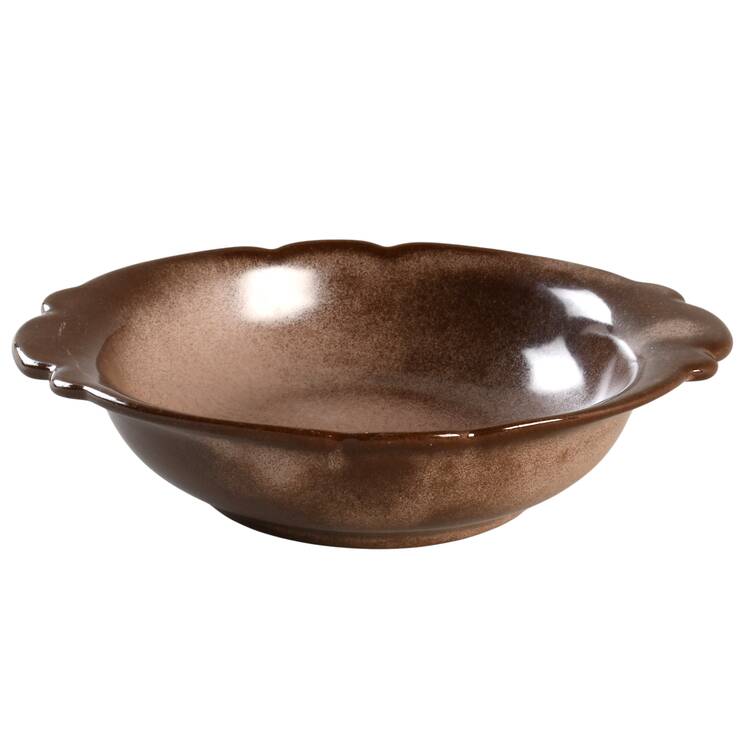 Plainsman Brown Bowl for Small Pitcher & Bowl Set