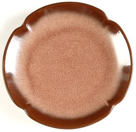 Plainsman Brown Salad Plate