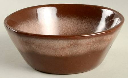 Plainsman Brown Coupe Soup Bowl