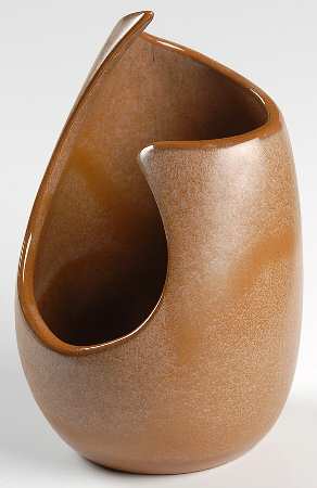 Plainsman Brown 8" Vase