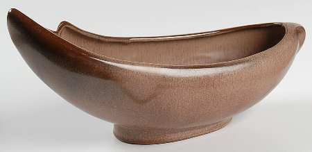 Plainsman Brown Crescent Bowl