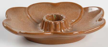 Plainsman Brown Dogwood Candleholder