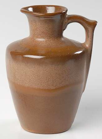 Plainsman Brown 4" Vase