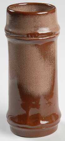 Plainsman Brown 6" Vase