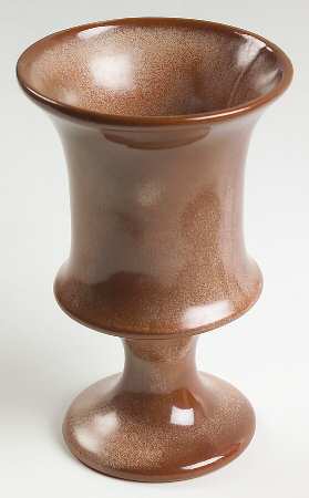 Plainsman Brown 6" Vase