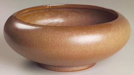Plainsman Brown Cupped Bowl