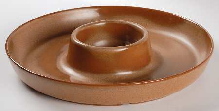 Plainsman Brown 1 Piece Chip & Dip