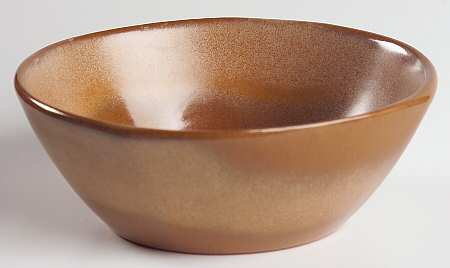 Plainsman Brown Coupe Cereal Bowl