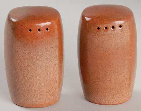 Plainsman Brown Salt & Pepper Set