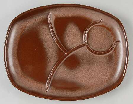 Plainsman Brown Grill Plate