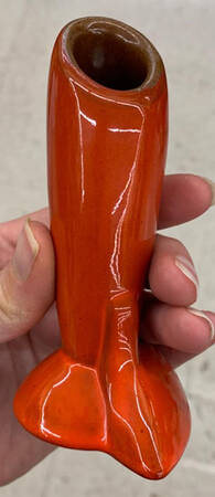 Plainsman Flame Bud Vase