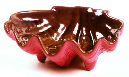 Plainsman Flame 7" Shell Shaped Bowl