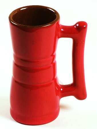 Plainsman Flame Handled China Juice Tumbler