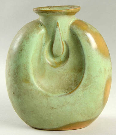 Plainsman Green 6" Vase