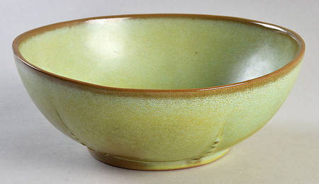 Plainsman Green 7" Round Vegetable Bowl
